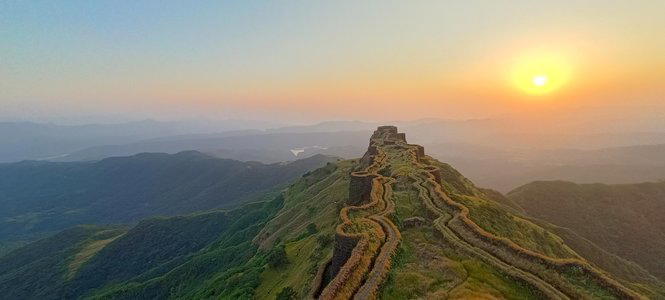 Rajgad to Torna Range Trek from Pune